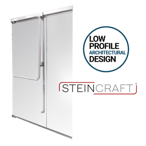 FHC Steincraft 8600 Series Frameless Glass Entrance System - 1/2" Tempered Glass