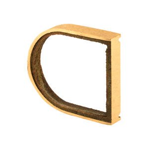 FHC 1/2" Deadlock Shim Plate - Brass (Single Pack)