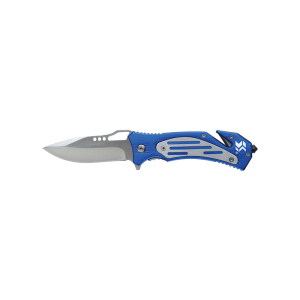 FHC Folding Rescue Knife - Heavy Duty Steel With Stainless Steel Blade