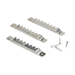 FHC 7 Saw Tooth Picture Hangers with Nails - Bulk Pack